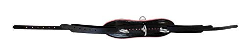 Equitem Black Leather Mini Pony Driving Harness with Pink Stars