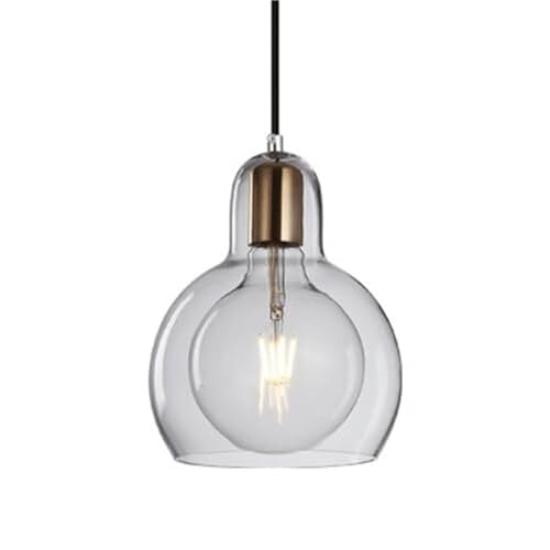 Chandelier en verre coloré rétro pour illuminer votre salle à manger