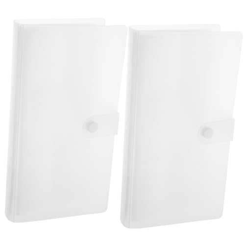 Vaguelly 3-inch Photo Card Storage Pp Material Mini Photo Album for 3x5 Cards Safely