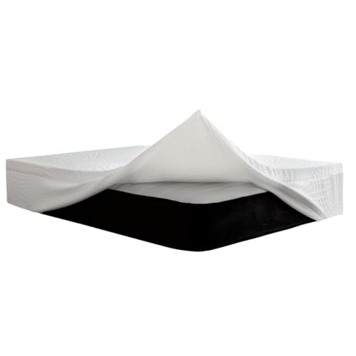 Ofertas impresionantes para comprar Colchon 105x200 Viscoelastico Aloe Vera de forma segura por internet colchon 105 Topdormitorios - Topper Viscoelástico Premium - con faldilla para el colchón- Tratamiento antibacterias y Aloe Vera - Funda...