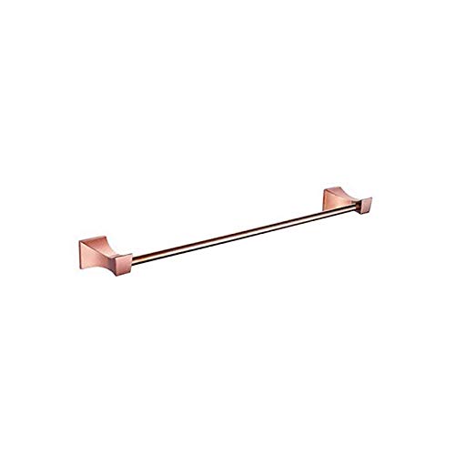 Porte-serviettes Home Base rose or, kit d'accessoires de salle de bain luxe