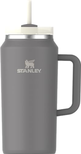 Image of STANLEY Quencher H2.0 Tumbler with Handle & Straw 64 oz | Flowstate 3-Position Lid | Large Capacity for Travel & Sports | Insulated Stainless Steel Cup | BPA-Free | Stone