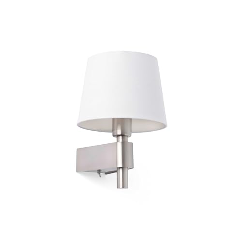 Applique blanche ROOM fixez ce luminaire au mur pour eclairer vos petits espaces sombres