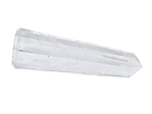 Image of Amazing Gemstone Clear Quartz Crystal Towers - Natural Healing Crystal Point Obelisk for Reiki Healing and Crystal Grid (3 inch to 4 inch INCH)