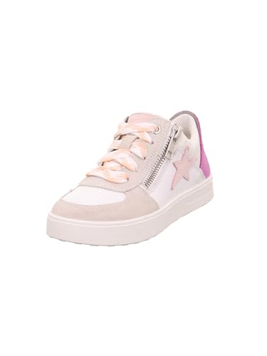 Superfit Stella Kinderschuhe Mädchen Halbschuhe Schnürer Weiß...