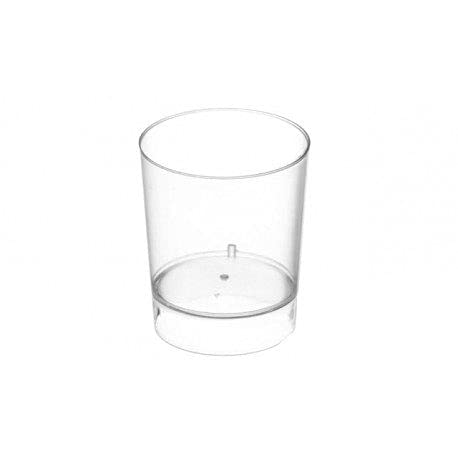 ACESA - Vaso Chupito Plástico Transparente Caja 1000 Unidades | Vasos Desechables | Vasos Reciclables para Fiestas y Eventos | Vaso Chupito Plástico Cristalino 4 ml