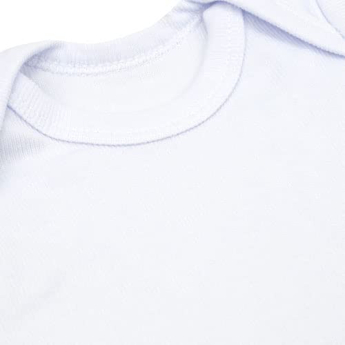 Body Bebê Canelado Liso Manga Longa (RN/P/M/G) - Top Chot