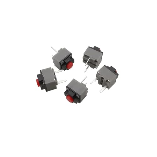 Botón de silencio inalámbrico con cable 6 x 6 x 7,3 mm microinterruptor silent 10 uds 2