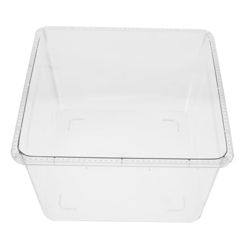 Yardwe Splash Birdcage Cover Birdcage Feeder Cover Clear Bird Feeder for Cage