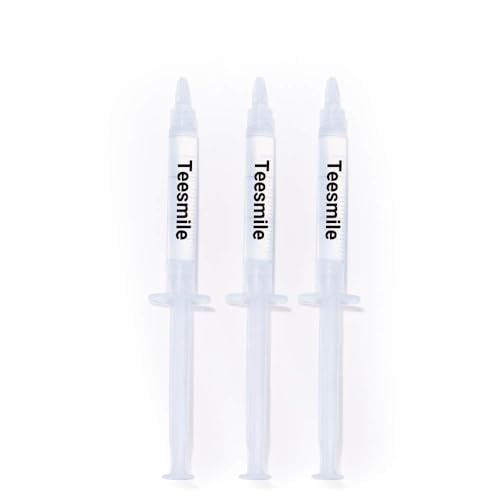 Image of Teesmile Teeth Whitening Kit, Featuring an LED Light for Quick Results. This Non-Sensitive Formula whitens Teeth in just 10 Minutes, gels to Effectively Combat Stains from Coffee Smoking Wine soda