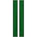 Ekena Millwork ARW102BB207X39HGH Americraft Two 2 Exterior Real Wood Joined Board-n-Batten Shutters w/Z-Bar (Per Pair), 7"W x 39"H, Viridian Green