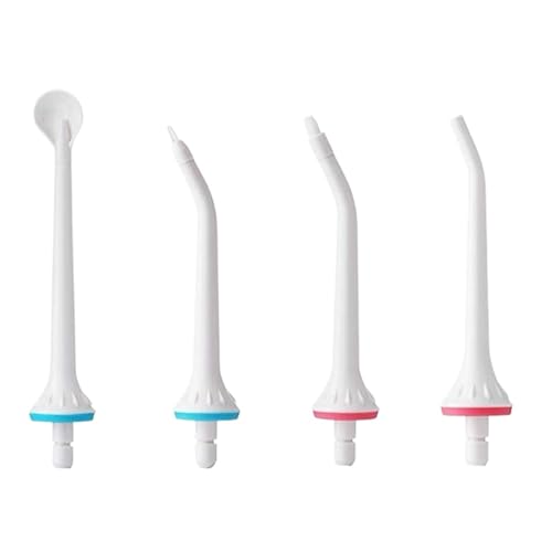 4 Pcs Water Flosser Replacement Tips for F18/D52/F27/F09/F22/F23/F29/F32(4white Mixed)