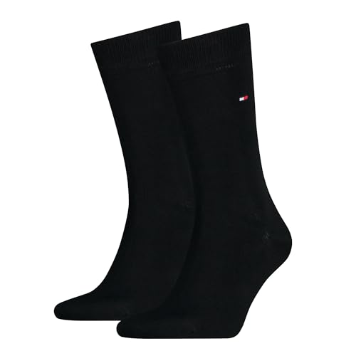 Tommy Hilfiger Mixte Enfant Classic Chaussettes, Noir, 27-30 EU