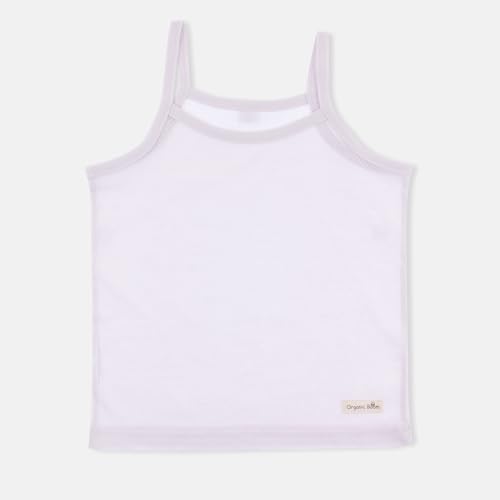 100% Certified Organic Cotton Breathable Tank Tops Lightweight Jacquard Super Soft Camisole Undershirts Toddler Boys Girls3