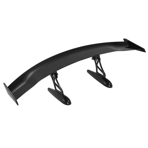 HOMOCONO Car Rear Tail Spoiler Abs Exterior Trunk Wing Adjustable Angle Aerodynamic Trim for Improved Stability and Handling