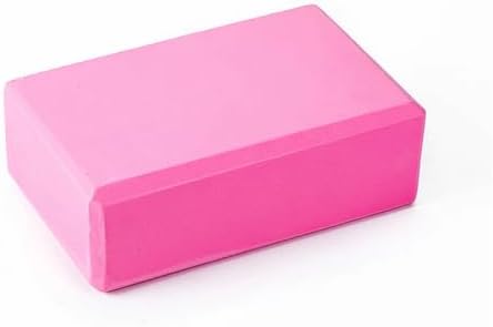 Yoga Blocks, Set of 2, High Density EVA Foam, 9" x 6" x 4", Multiple Colors