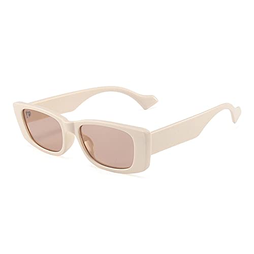 Lunettes de soleil thé beige pour femme protégeant des reflets solaires