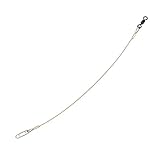 Rite Angler Wahoo Cable Rig 7x7 Stainless Steel Cable 280-lb. 480-lb. Test Big Game Offshore Saltwater Fishing High Speed Wahoo Trolling (280 lb. Test)