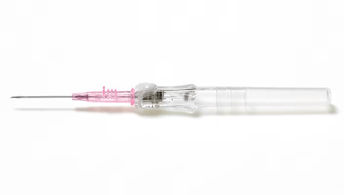 BD Insyte Autoguard BC Shielded IV Catheter, 20 G x 1.00 in. Straight, #382533, (50 Count)
