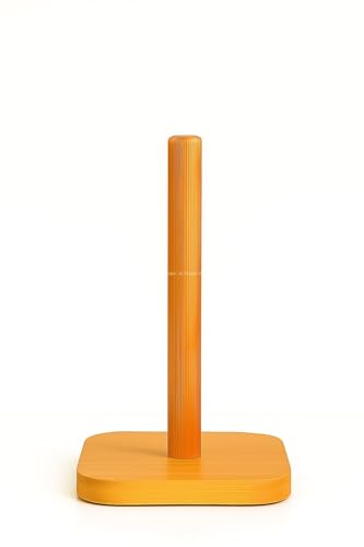 Organizer, Bambu Kağıt Havluluk Doğal Ahşap Mutfak Tezgahı için Dikey Kağıt Havlu Standı Modern Tasarım Dayanıklı Kolay Temizlenir Kaymaz Tabanlı Pratik Kağıt Havlu Tutucu (Kare)
