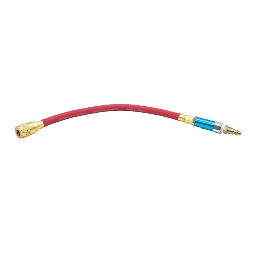 Interstate Pneumatics WR1105-QC 1/4 Inch Industrial Quick Connect 50 PSI Regulator Whip