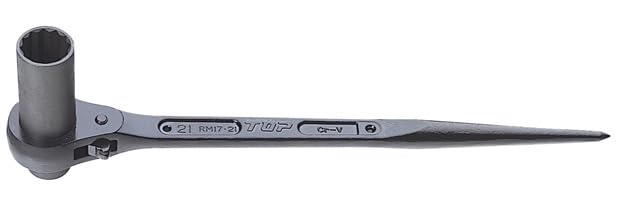 【数量限定】トップ工業 (TOP) 超ロングラチェットレンチ 24x27㎜ 片ロ Amazon | トップ工業 (TOP) 超ロングラチェットレンチ 24x27㎜ 片