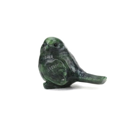Estatua de Tortuga de Jade tallada a mano para decoración miniatura 2