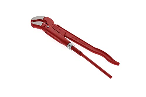 GEDORE red 45degree kątowe szczypce do rur, rozpiętość 40 mm/1 cal, S-Maul, masywne, przesunięte ząbki, R27140010