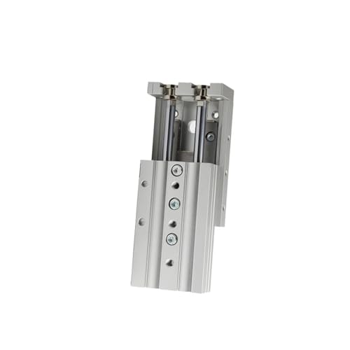 Vérin pneumatique MX20L-50C linéaire compact avec table de guidage intégrée - 5