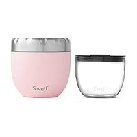 S'well Stainless Steel 64oz Salad Bowl Kit, Pink Zimbabwe