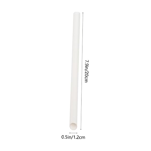 Pitillos de papel desechables pack 100 unidades 20 cm miniatura 2