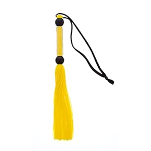 Gp silicone flogger whip yellow
