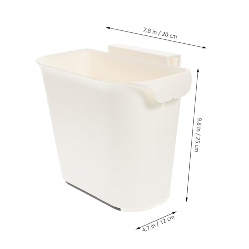 Caneca de basura colgante compacta para cocina y baño miniatura 2