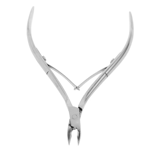 minkissy Nipper for Nails Dead Skin Scissors Pusher Manicure Manicure Pliers Cuticle Cutter Toenail Clippers Nail Tools Nail Manicure Manicure Pliers Nail Stuff Tools Ingrown Nails Silver