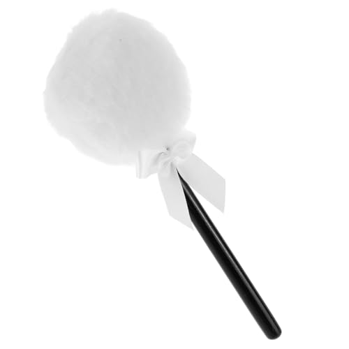 WEKADRIN Polvo Corporal Puff Suave y Reutilizable con Lazo para Maquillaje Facial y Corporal Esponjoso y Cómodo para Polvos Sueltos Casa y Salón