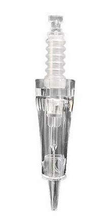 10 PCS M PMU Permanent Make Up Needle With Membrane for Cordless Tattoo Machine - Ombre Powder Brows Microblading Shading Eyeliner Lip Tattoo Permanent Make Up (5FP With Membrane)