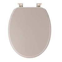 Abattant WC En Bois Déco Flowers – Motif Bleu Et Vert – Dimensions 37,5 X 46 Cm – Avec Kit De Fixation Universel