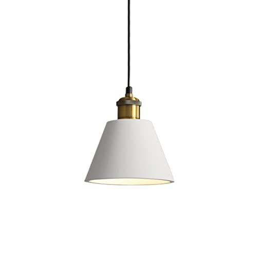 Lustre suspension solution éclairage compact blanc pour petit plafond - 2