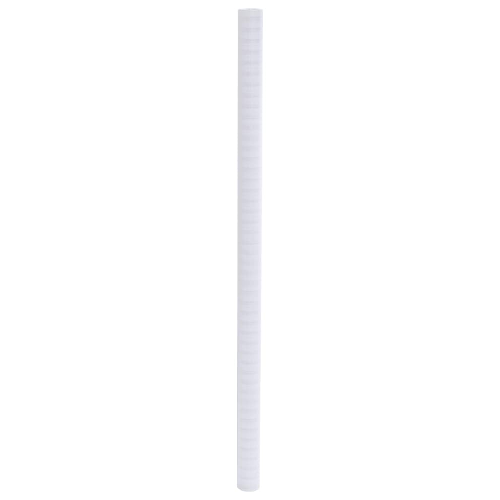 Mangloder Lámina mate para ventana con diseño de rayas, 45 x 1000 cm, PVC, autoadhesiva, protección visual, cristal esmerilado, protección solar, opaca, para baño, dormitorio, salón, cocina