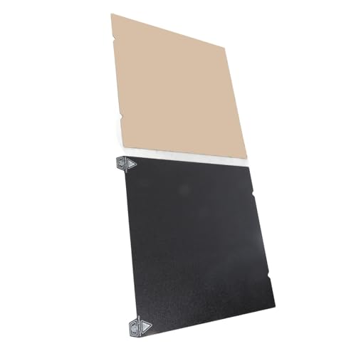 Naroote Double Side Texture PEI Build Plate with Magnetic Base for K1 3D Printer Compatible Easy Installation 12.4x12.2i