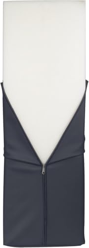 Traversin de support demi-rond Master Massage bleu 15 cm pour table