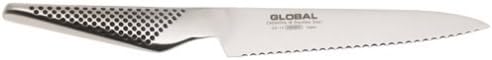 Global GS-14: 15cm Utility Knife - Scalloped, Silver, 15 cm