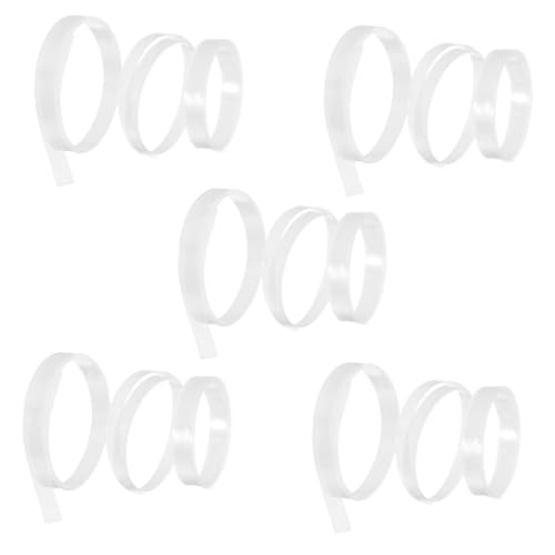 KALLORY 15pcs Glasses Ear Pads Heat Shrink Tube for Glasses Retainer Temple Covers Eyeglass Ear Grips Soft Comfortable Anti-slip Daily Outdoor Wear