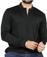 HOLARA SAREE MEN’s Stylish Casual Jacket | Lightweight, Comfortable for All Seasons|black-picture-20