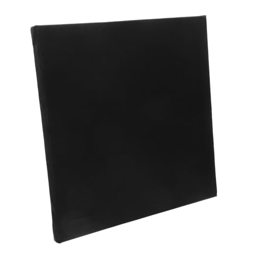 NUOBESTY Tablero De Lienzo Para Pintar Cuadrado Marco De Madera Lienzo Vacío De Algodón Para Pintura Acrílica Óleo y Acuarela Para Actividades De Diy y Arte