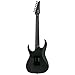 Ibanez RGRB720 Iron Label 7-String Right-Handed Electric Guitar with Nyatoh Body, Maple Neck, and Ebony Fingerboard (Black Flat)