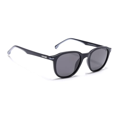 Image of Voyage Square UV Protected & Polarized Sunglasses for Men & Women