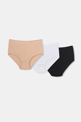 Dagi Kadın 5106Kc Bato Slip 3'lü, Pamuk, Karışık, 44, KAR