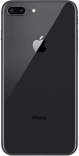 Apple iPhone 8 Plus, US Version, 64GB, Space Gray - GSM Carriers (Renewed)