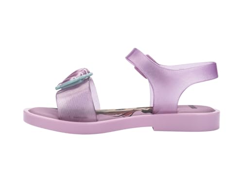 Image of mini melissa Mar Girls Sandals - Bubble Jelly Sandal, Summer Sandals for Girls, Adjustable Ankle Strap, Kids Jelly Shoes